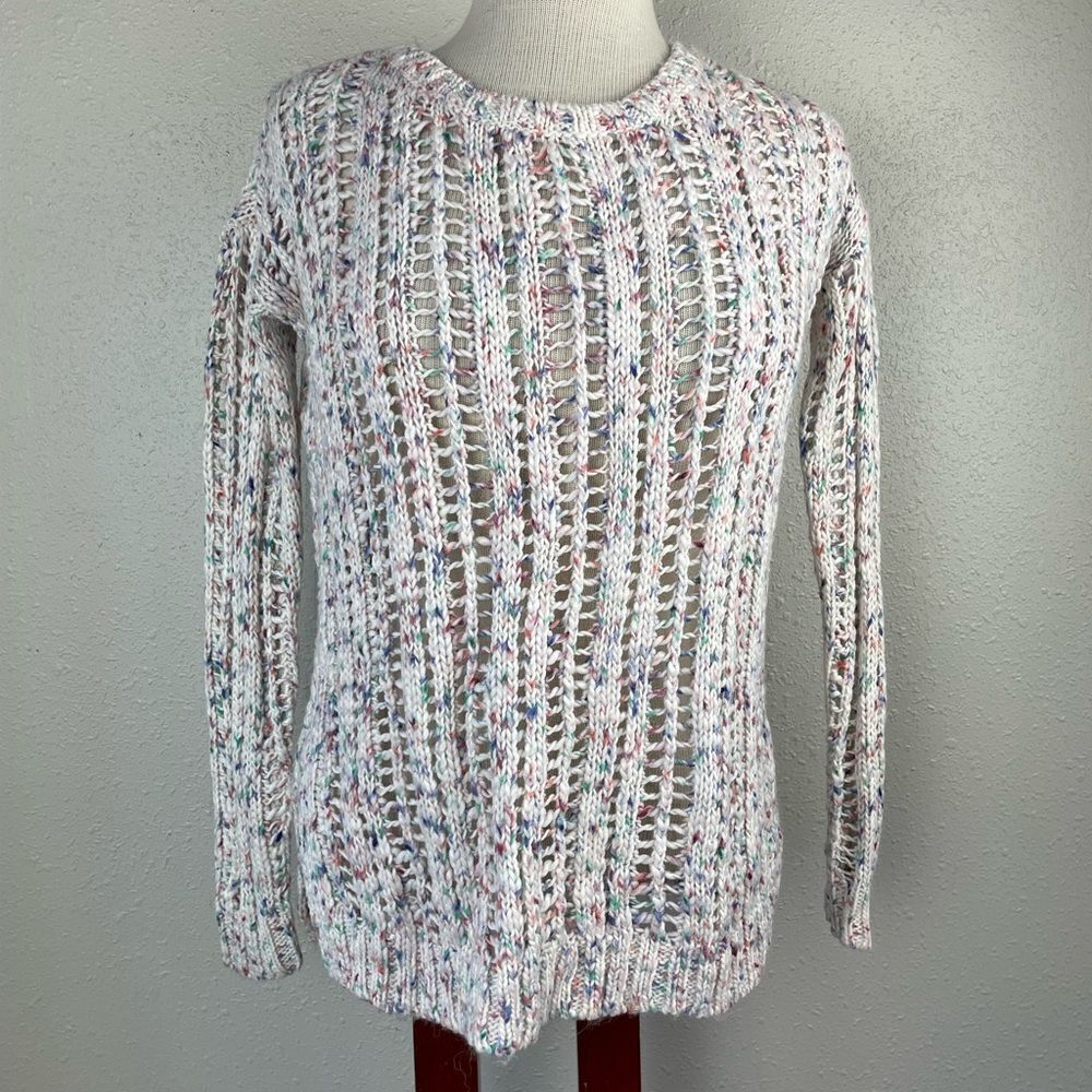 American Eagle Loose Knit Confetti Sweater Size XS EUC